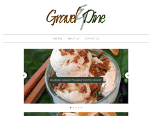 Tablet Screenshot of gravelanddine.com